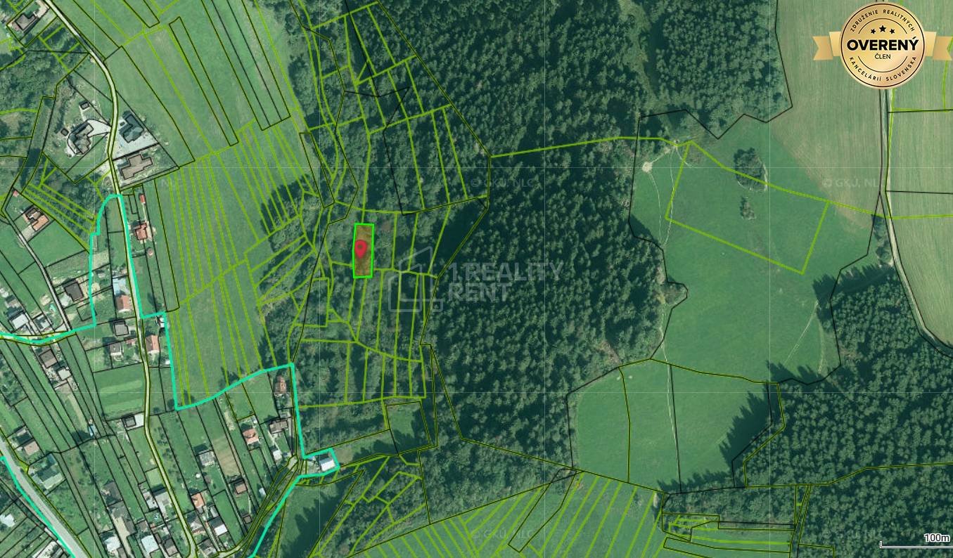 Agrarian and forest land, Milošová, Sale, Čadca, Slovakia