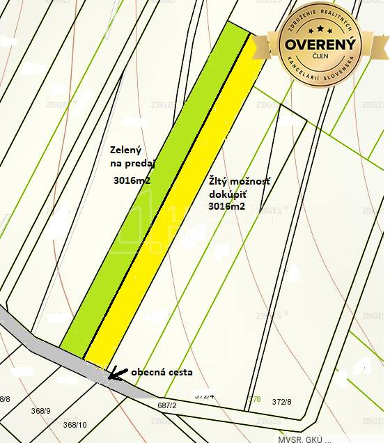 Sale Recreational land, Recreational land, Kysucké Nové Mesto, Slovaki