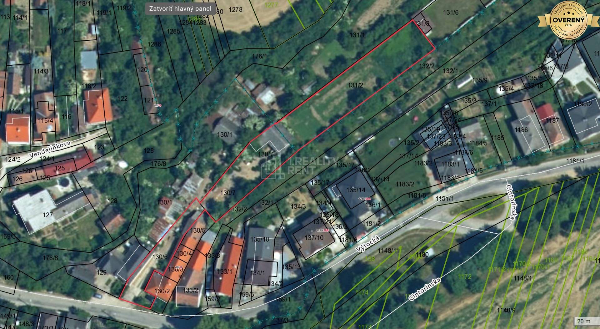 Land – for living, Sale, Piešťany, Slovakia