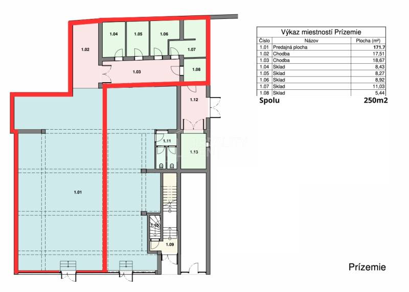 Rent Commercial premises, Commercial premises, Bottova, Žilina, Slovak