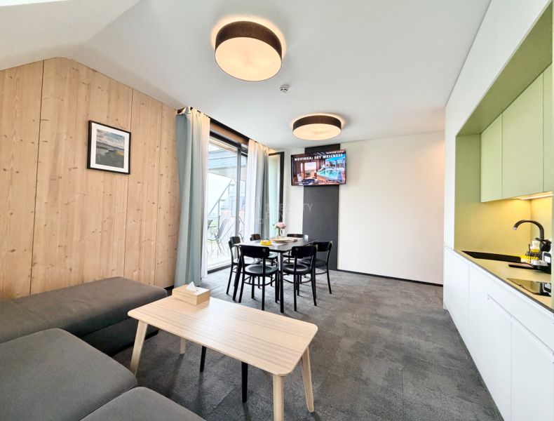 Luxurious Duplex with Private Hot Tub in Demänová Village