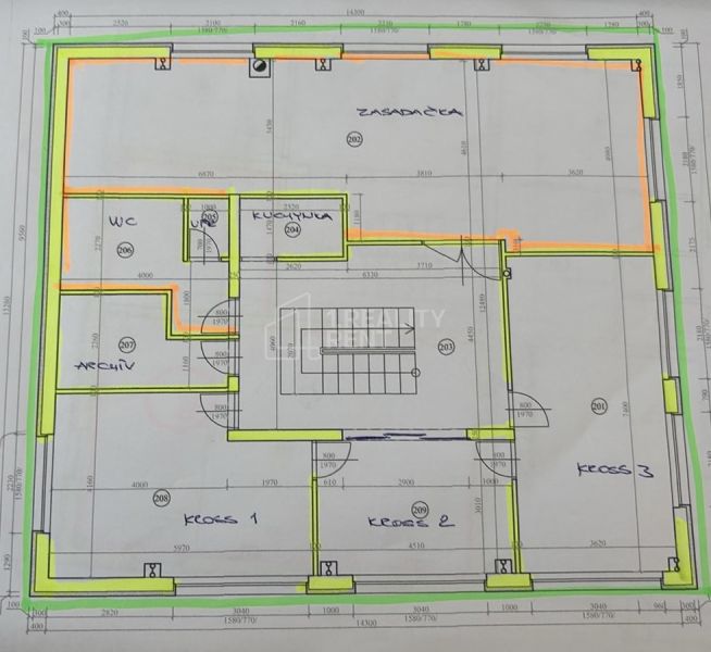 Rent Commercial premises, Commercial premises, Centrum, Čadca, Slovaki