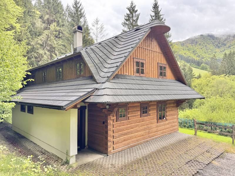 Charming Slovak Cottage: Modern Comfort in Nature's Embrace