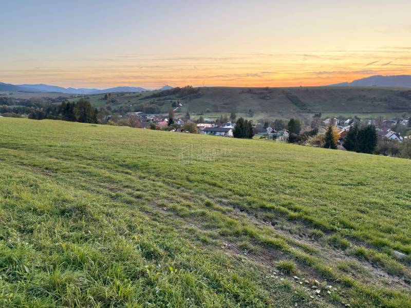 Charming 707 m² Plot with Scenic Views Near Rajecké Teplice