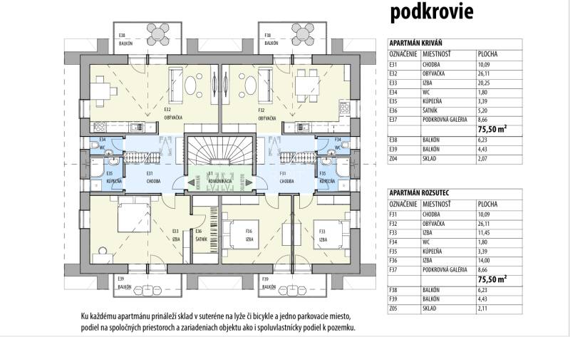 Charming Attic Apartments in Malá Fatras Heart