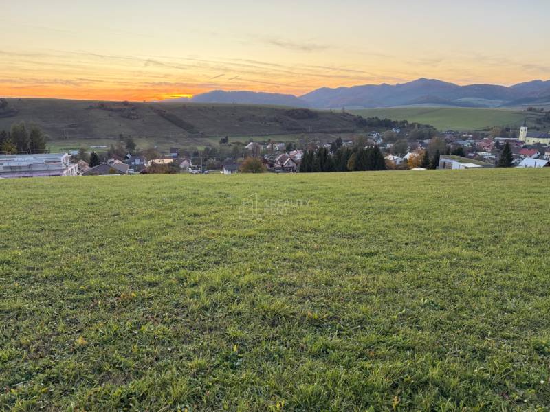 Charming 707 m² Plot with Scenic Views Near Rajecké Teplice