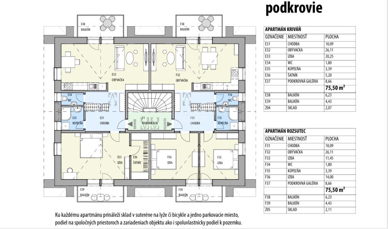 Charming Attic Apartments in Malá Fatras Heart